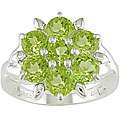 Silver 5mm Round Peridot Ring MSRP $79.99 