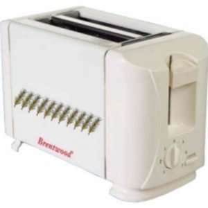  Brentwood TS 260A Two Slice Toaster White Electronics