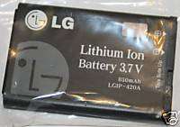 OEM LG ax275 ax380 Wave Battery LGIP 420A SBPL0086301  