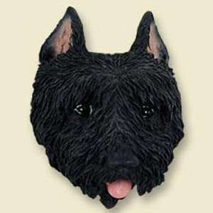 Bouvier Dog Head Magnet (2 in)