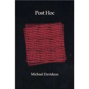  Post Hoc (9780939691043) Michael Davidson Books