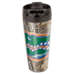  NCAA Florida Gators 16 Ounce Travel Mug, RealTree Camo 