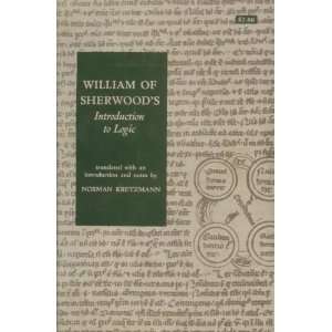  William of Sherwoods Introduction to Logic, Translated 