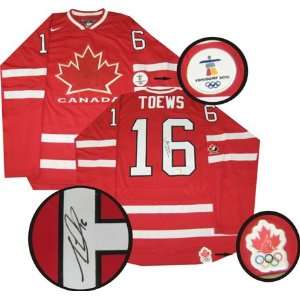   Toews 2011 Winter Olympics Team Canada Jersey   Red