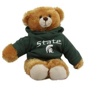Michigan State Spartans 8 Plush Hoodie Bear:  Sports 