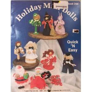  Holiday Mini Dolls Stitching Craft Book Books