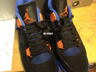 2012 Nike Air Jordan IV 4 Retro New York Knicks Full Set in hand 