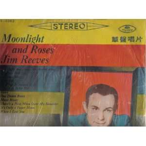    Moonlight and Roses. Japanese Import, Red Vinyl Jim Reeves Music