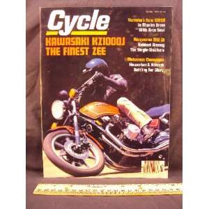  October CYCLE Magazine (Features: Road Test on Kawasaki KZ1000J / KZ 