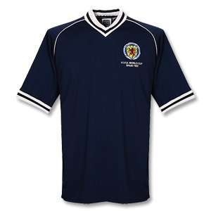  1982 Scotland Home World Cup Finals Retro Shirt Sports 