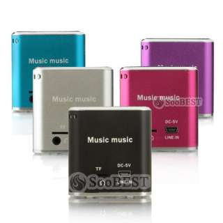 Cell Phone TF Mini Portable Music Player FM USB Speaker For Laptop 