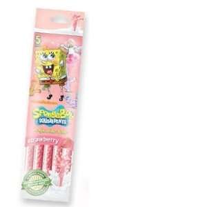  Sponge Bob Sqaurepants Magic Milk Straws 5 pack 