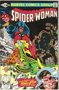 Spider Woman Comic Book #37, Marvel 1981 FINE+  