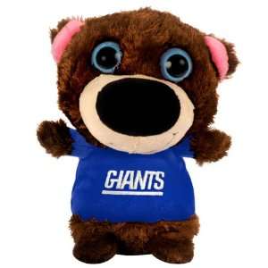  New York Giants 8 Big Eye Plush Bear: Sports & Outdoors