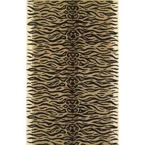 KAS Oriental Rugs SAH4400 Sahara Tiger Animal Print Rug Size Runner 2 