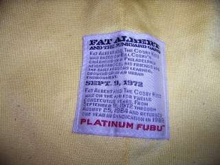 Fat Albert Junkyard Gang Platinum Fubu T Shirt Jersey  