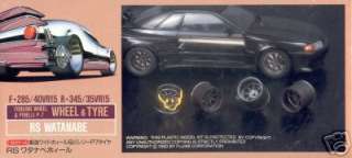 Fujimi Wheel & Tire Set RS Watanabe #2 1/24  
