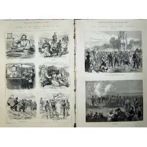  Army Ta Volunteer Review 1880 Brighton Theatre War Art 