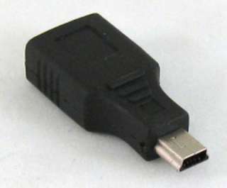 Brand New USB A Female to Mini USB B 5 Pin Male Adapter Converter