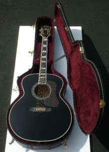   F50 Jumbo Gloss USA Black Acoustic Electric Guitar Originial Case USED