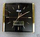 hermle wall clock with day date and temperature expedited shipping 
