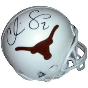 Chris Simms Autographed Texas Longhorns Mini Helmet