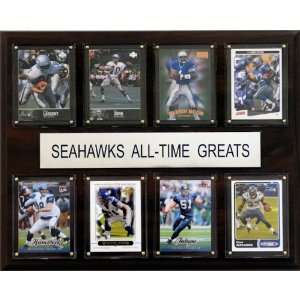  NFL Seattle Seahawks All Time Greats Plaque