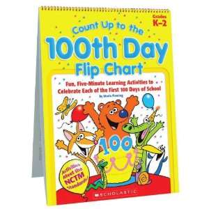  Scholastic Count up to 100th Day Flip Chart Toys & Games