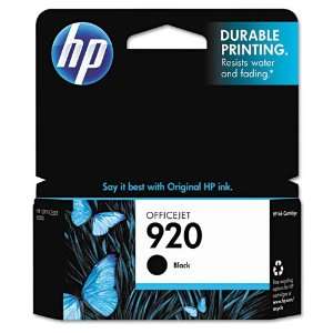 HP 920 (CD971AN#140) Black Remanufactured Inkjet/Ink Cartridge 