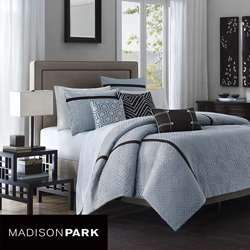 Madison Park Highgate 7 piece King/Cal King Comforter Set  Overstock 