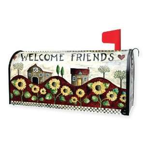  Sunflower Hills Mailbox Cover All Magnetic Patio, Lawn 