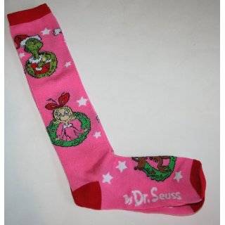 Dr. Seuss The Grinch Christmas Juniors/Womens Knee Sock   