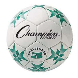   Challenger Series Size 3 Soccer Ball   Green White