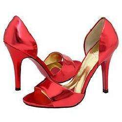 Paris Hilton Lucky Red Metallic Pumps/Heels  