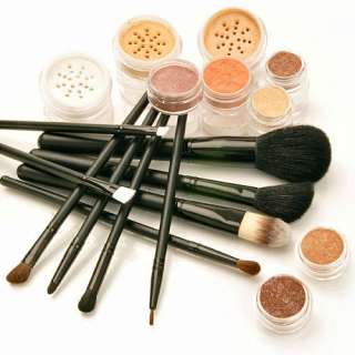 XXL 21pc Mineral Makeup Kit w/ Flawless Bare Brush Set  