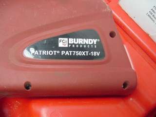 BURNDY PAT750XT 18 VOLT HYDRAULIC CRIMPING TOOL  