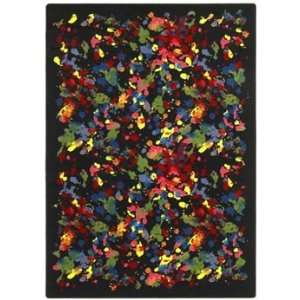   Splatter Paint Kids Rug Size: 78 x 109 Furniture & Decor