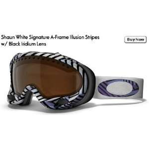  Oakley Shaun White Signature A Frame Goggles w/ Black 