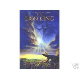 LiOn kiNg ImAx OrIgInAl MoVie Poster DoUblE SiDeD 27 x40:  
