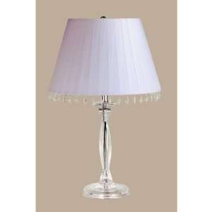   Laura Ashley SBF613 BTA302 Renee Silver Table Lamp