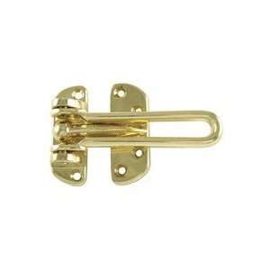  Ultra Hardware Polished Brass Door Guard   29000: Home 