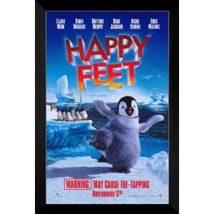 Happy Feet FRAMED 27x40 Movie Poster Robin Williams 