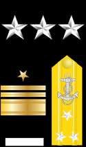 Star Lieutenant General Admiral Rank Insignia LTG Pin  