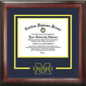  University of Michigan Spirit Diploma Frame: Sports 