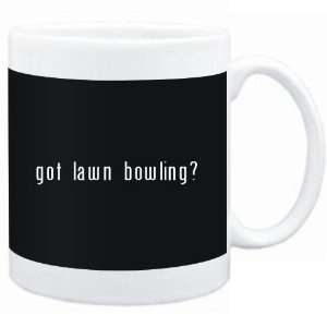  Mug Black  Got Lawn Bowling?  Sports