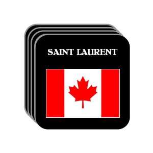  Canada   SAINT LAURENT Set of 4 Mini Mousepad Coasters 