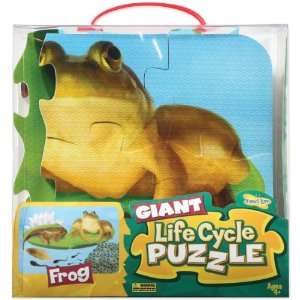  Giant Life Cycle Puzzle 24 Pieces 20X30 Frog (7447 