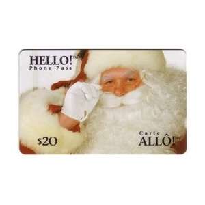 Collectible Phone Card $20. 1996 Christmas Santa Claus 
