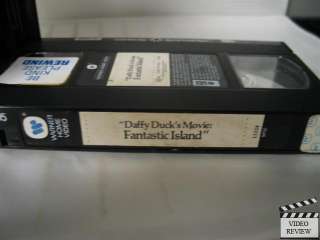 Daffy Ducks Movie Fantastic Island VHS Looney Tunes  
