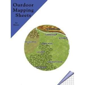   : Outdoor Mapping Sheets (1 hex graph paper pack): Everything Else